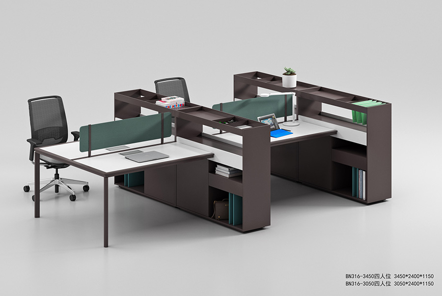  開(kāi)放式辦公桌_SH-3110_上海辦公桌定制 